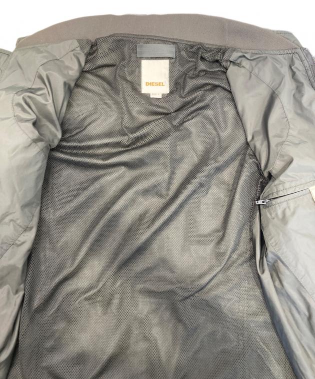 中古・古着通販】DIESEL (ディーゼル) ナイロンライダースジャケット