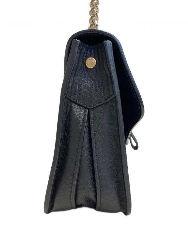中古・古着通販】FURLA (フルラ) チェーンショルダーバッグ ブラック