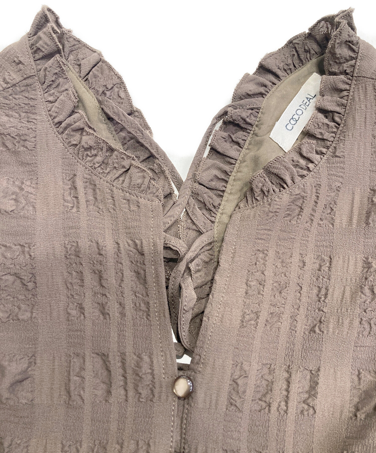 中古・古着通販】COCODEAL (ココディール) バックシャンチェック