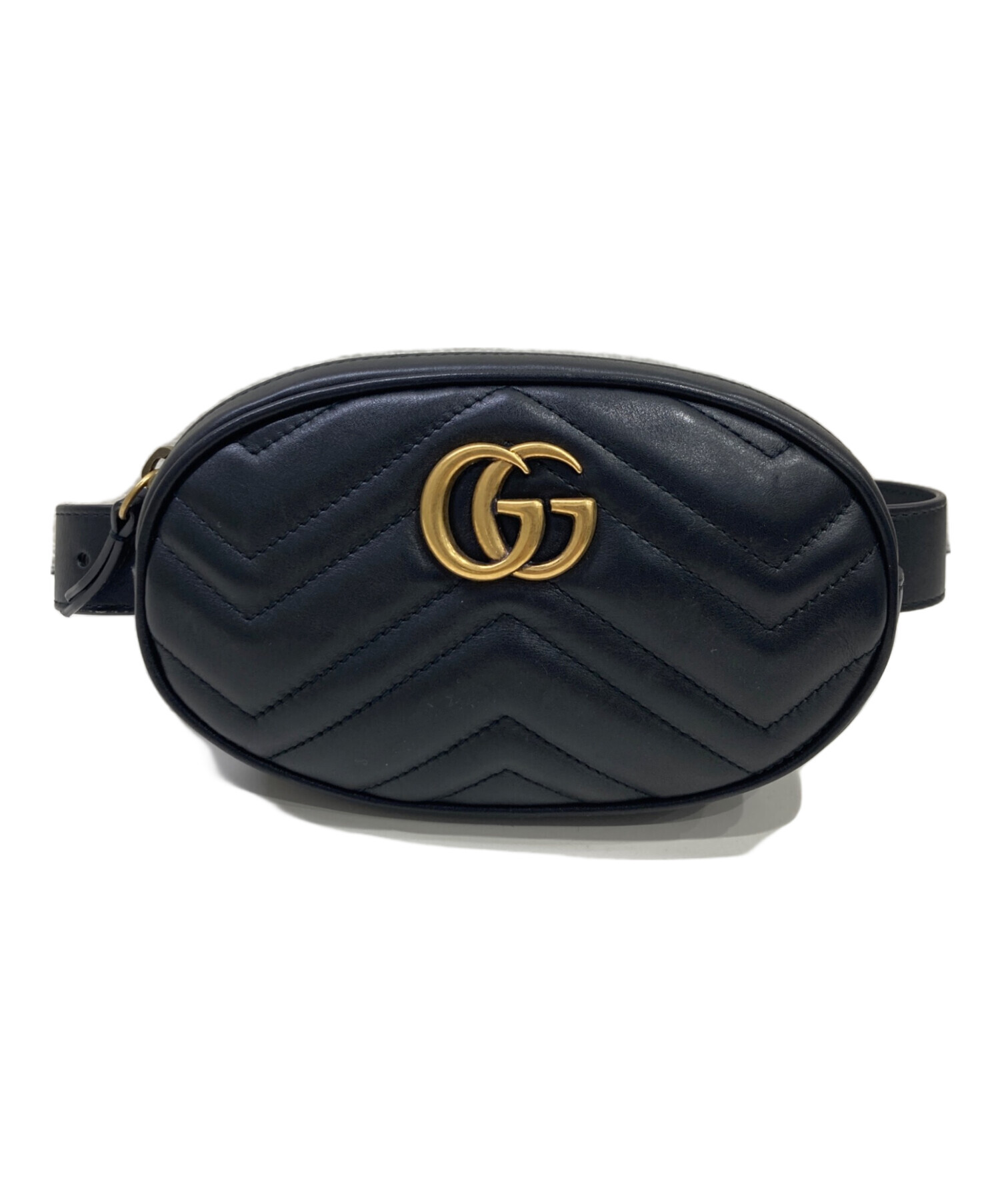 中古・古着通販】GUCCI (グッチ) GGマーモント ウエストバッグ