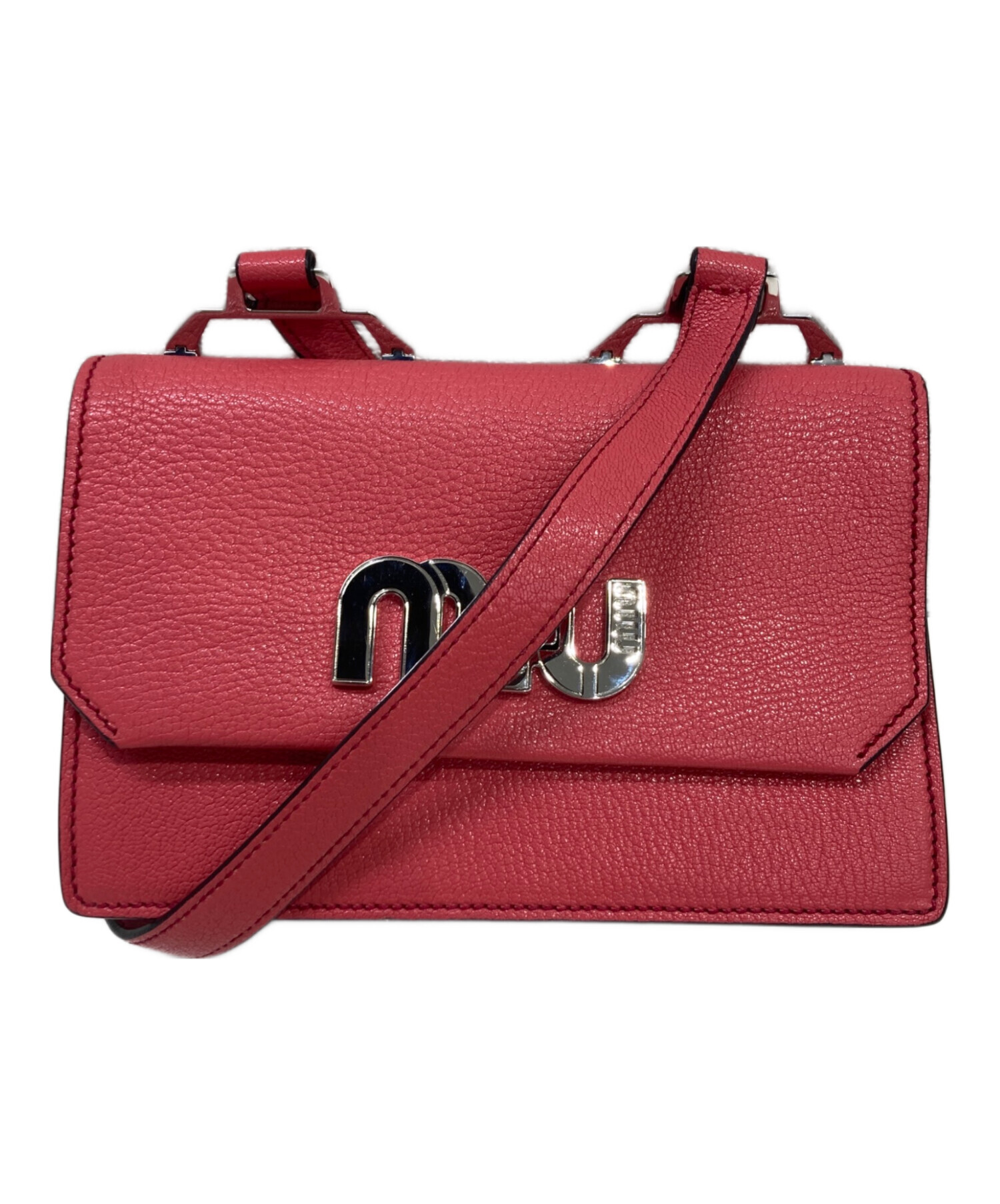 中古・古着通販】MIU MIU (ミュウミュウ) 2WAYバッグ ピンク|ブランド 中古・古着通販】MIU MIU (ミュウミュウ) 2WAYバッグ ピンク|ブランド