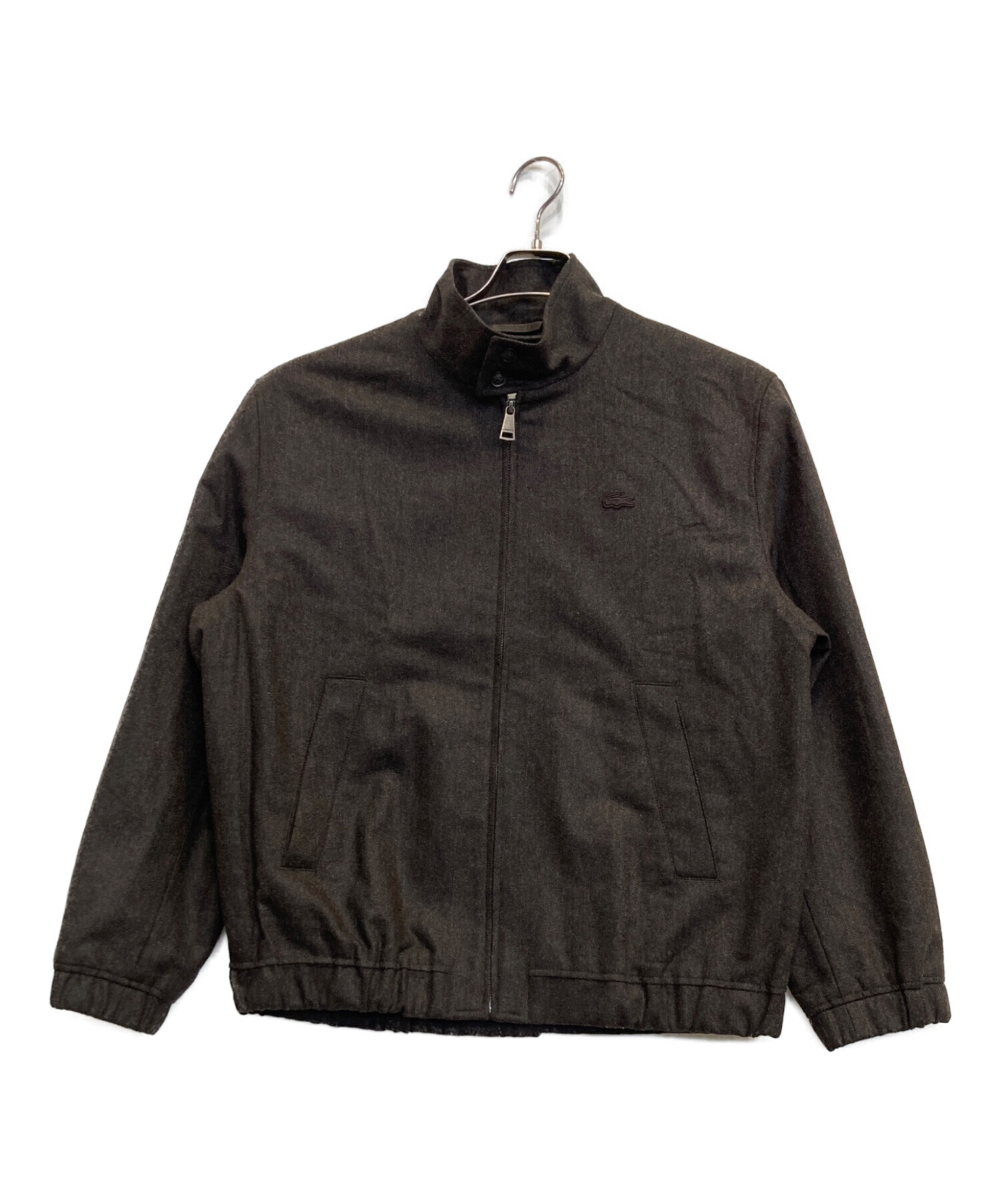 中古・古着通販】LACOSTE (ラコステ) ウールツイードハリントン 