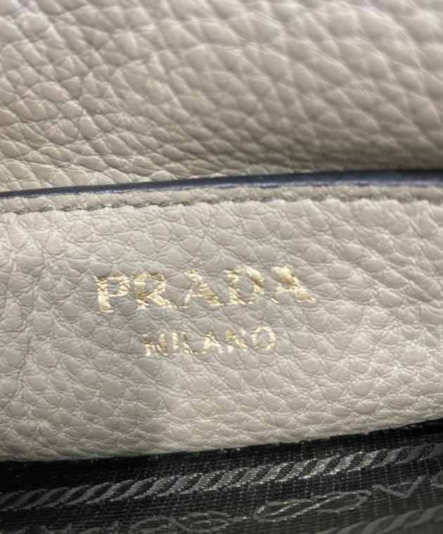 中古・古着通販】PRADA (プラダ) ショルダーバッグ グレージュ