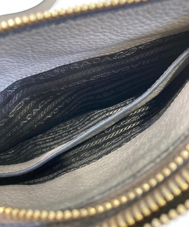 中古・古着通販】PRADA (プラダ) ショルダーバッグ グレージュ