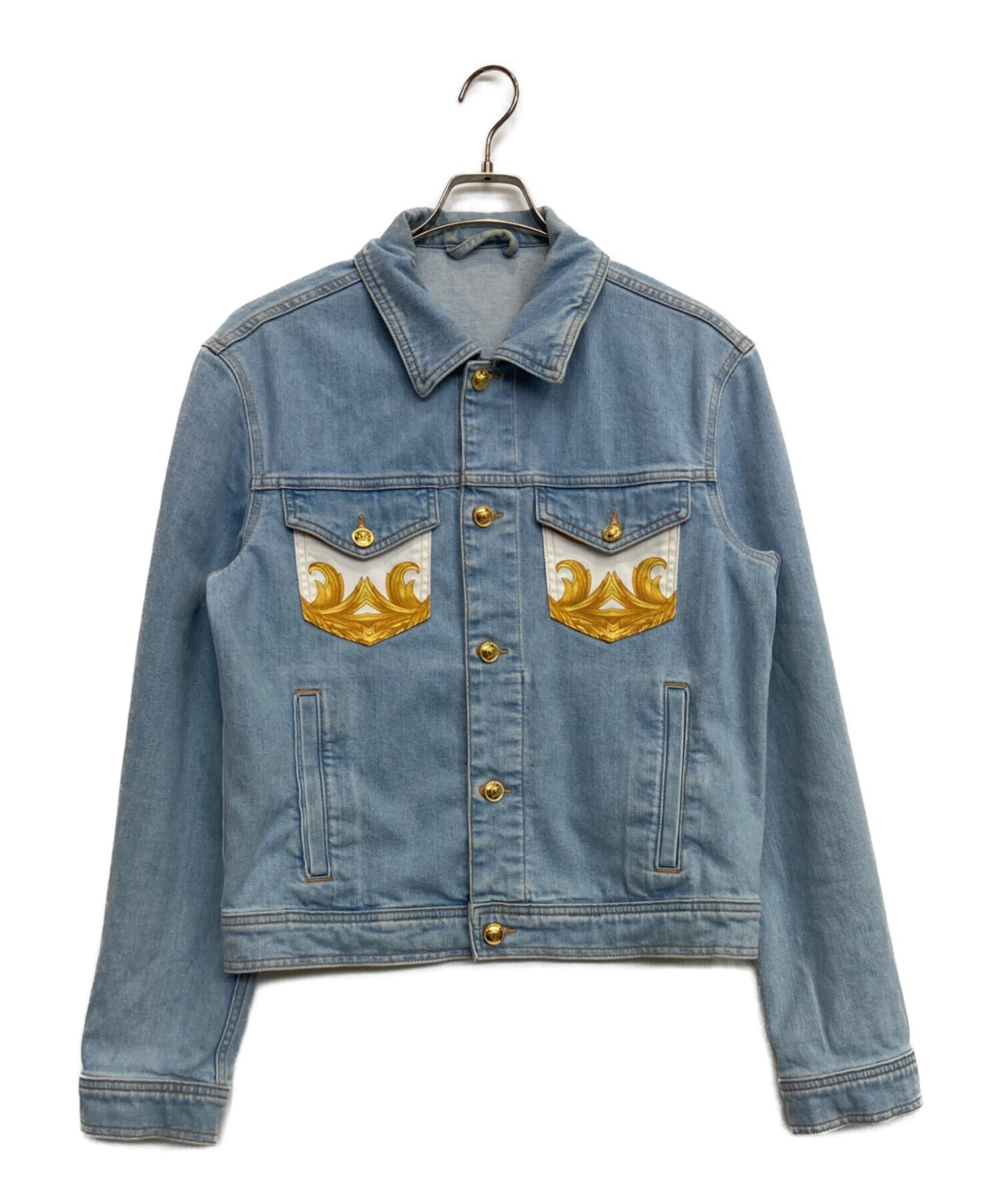 中古・古着通販】VERSACE (ヴェルサーチェ) ストーンウォッシュデニム 