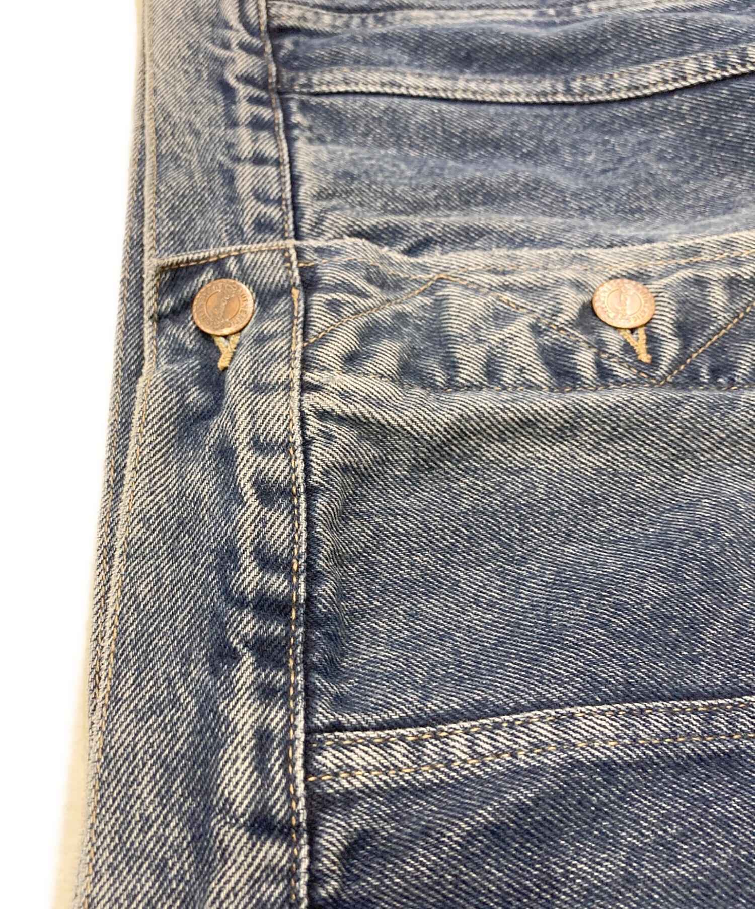 中古・古着通販】Wrangler (ラングラー) デニムジャケット ブルー 