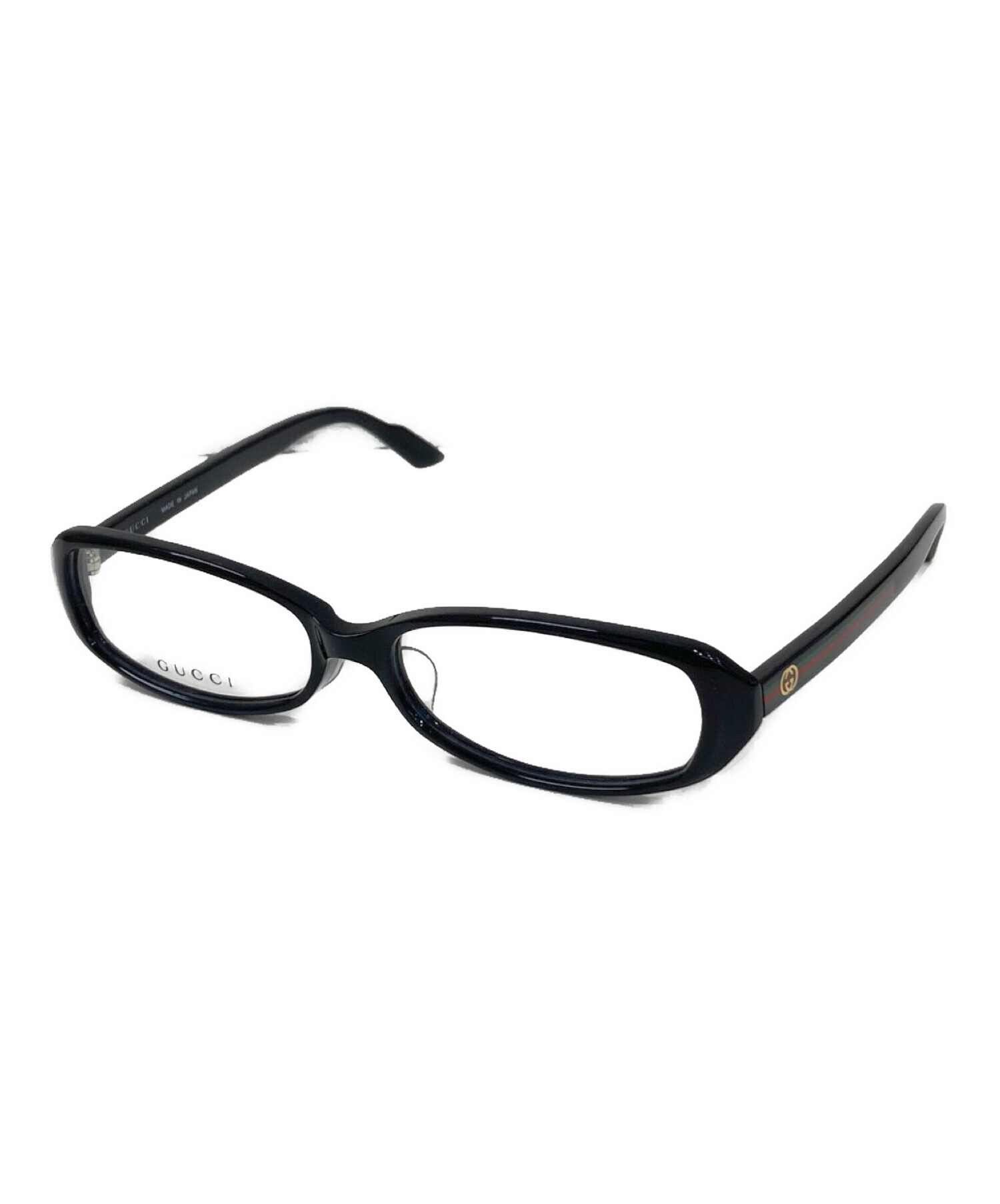中古・古着通販】GUCCI (グッチ) 眼鏡 ブラック サイズ:53□15-140