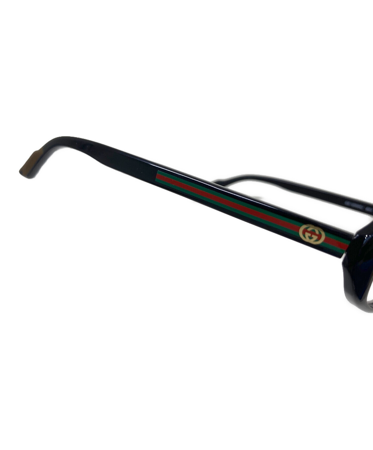 中古・古着通販】GUCCI (グッチ) 眼鏡 ブラック サイズ:53□15-140