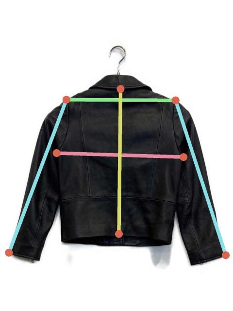 中古・古着通販】FRAY ID (フレイ アイディー) ライダースジャケット