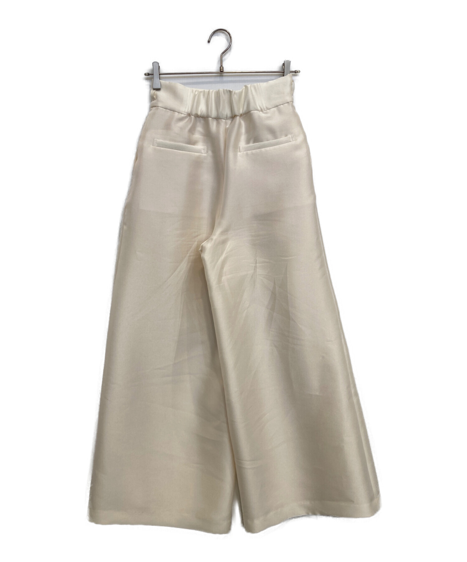 中古・古着通販】Heve (ヘイヴ) シルキータックワイドパンツ