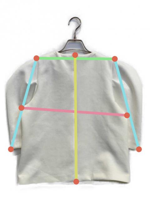 中古・古着通販】Heve (ヘイヴ) Puff Shoulder Tops ホワイト サイズ