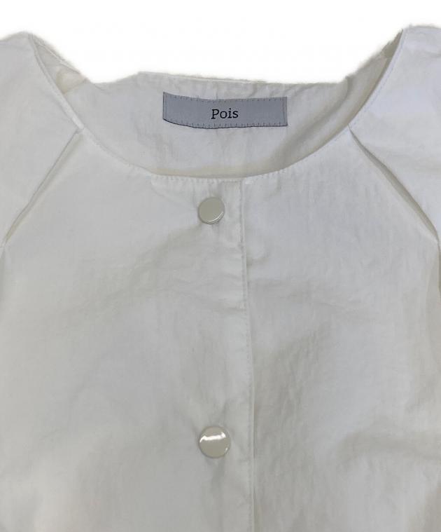 中古・古着通販】Pois (ポワ) ブラウス ホワイト サイズ:FREE 