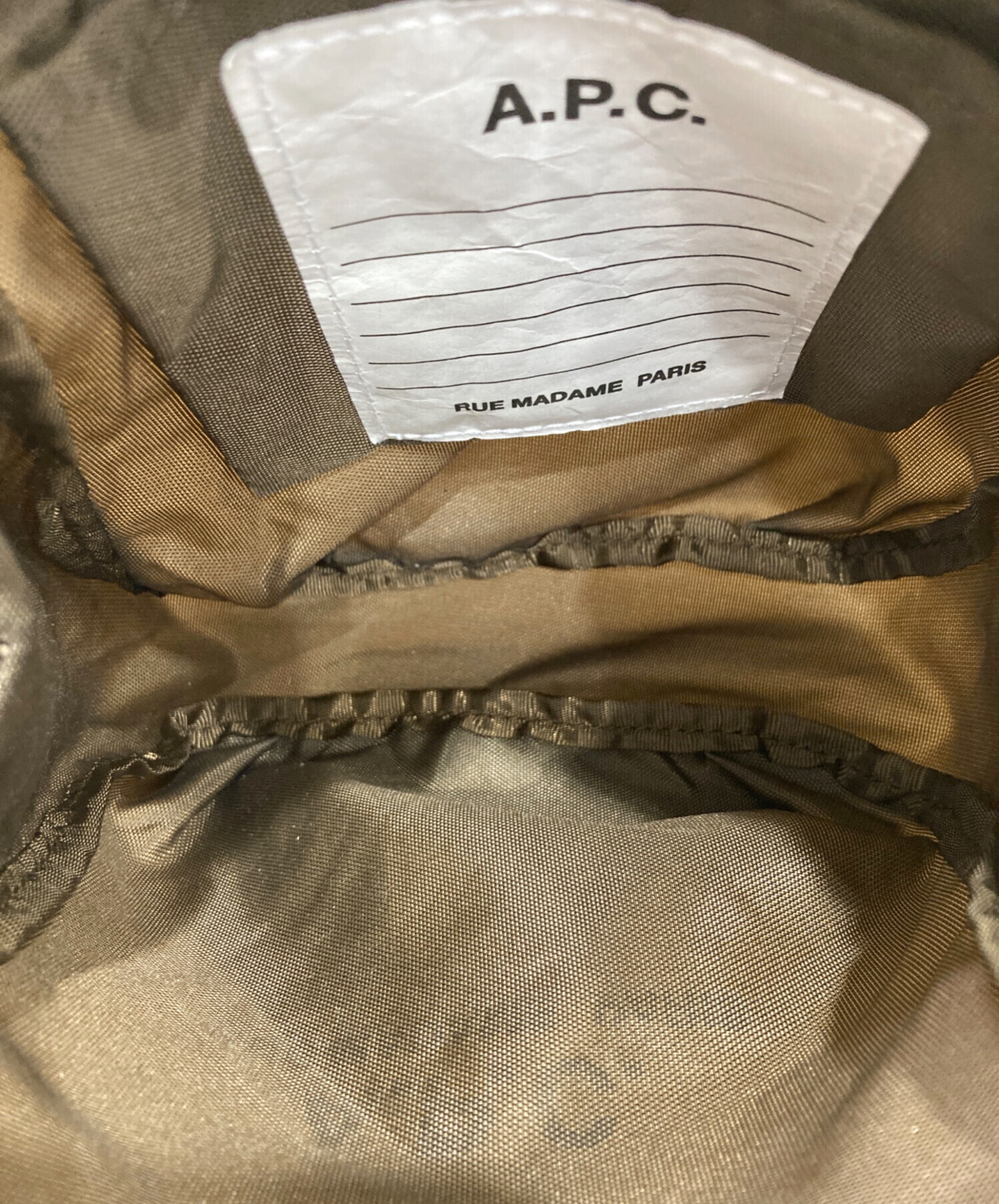 中古・古着通販】A.P.C. (アーペーセー) BACKSTAGEクロスボディポーチ