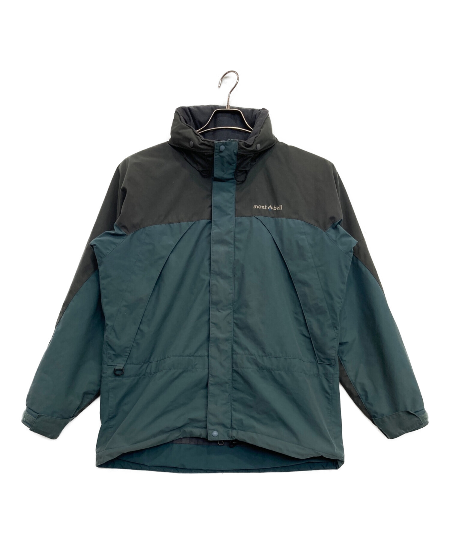 中古・古着通販】mont-bell (モンベル) ジャケット グリーン×グレー