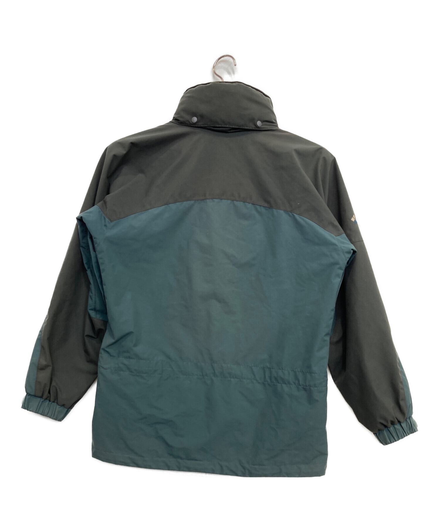 未使用級 old mont-bell shell jacket ダークグリーン 中古・古着通販】mont-bell (モンベル) ジャケット グリーン×グレー