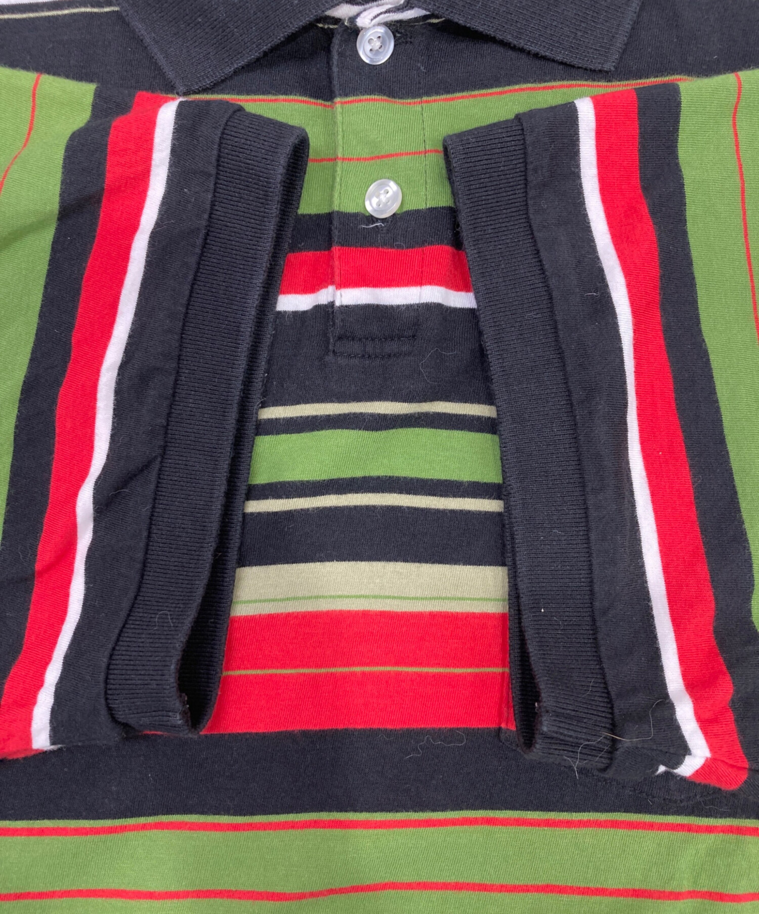 中古・古着通販】Supreme (シュプリーム) Multi Stripe Polo グリーン