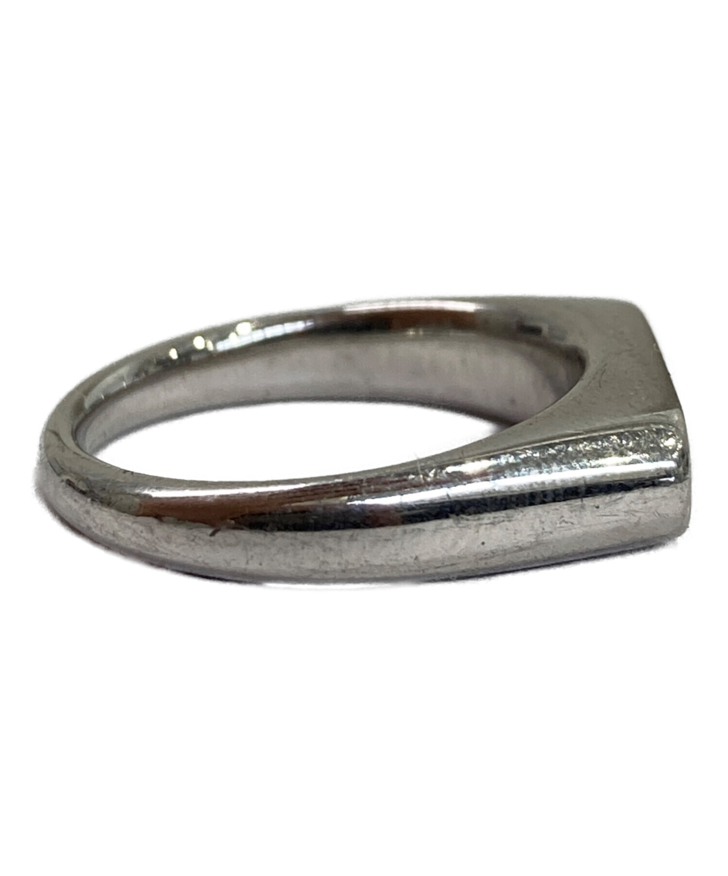 中古・古着通販】TOM WOOD (トムウッド) Mario Ring Onyx シルバー