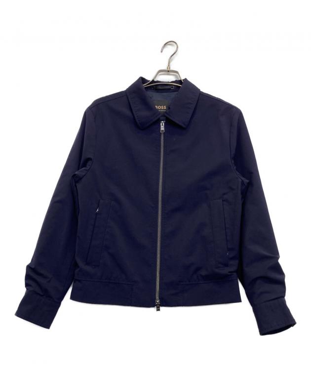 中古・古着通販】BOSS (ボス) ジップジャケット ネイビー サイズ:44