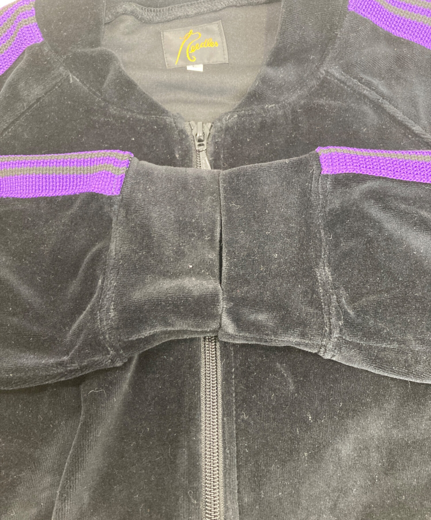 中古・古着通販】Needles (ニードルズ) ベロアトラックジャケット