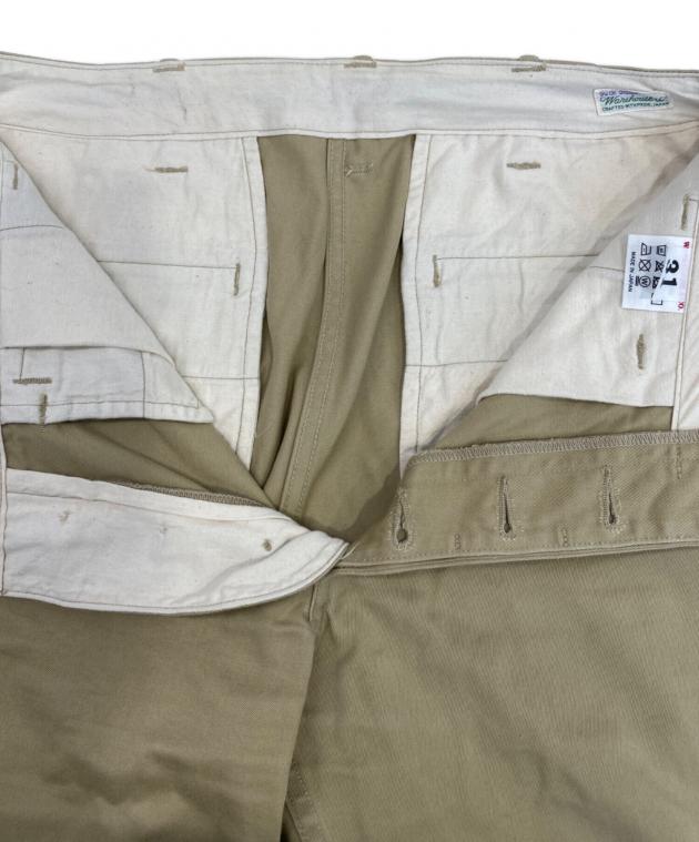中古・古着通販】WAREHOUSE (ウエアハウス) チノパン ベージュ サイズ