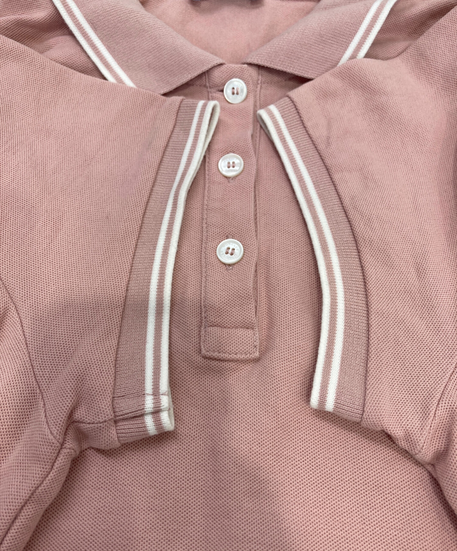 中古・古着通販】MONCLER (モンクレール) ロゴワッペンポロシャツ
