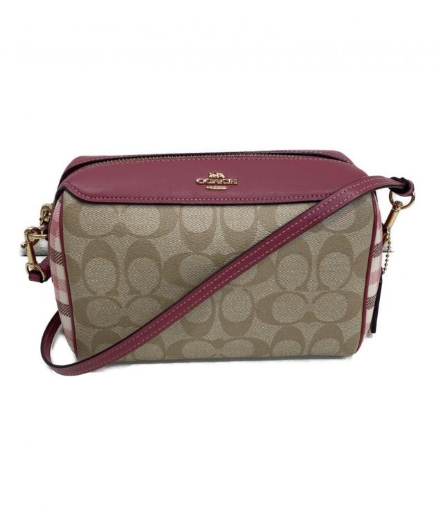 未使用　COACH　ショルダーバック　トゥルーピンク 中古・古着通販】COACH (コーチ) ショルダーバッグ ピンク｜ブランド