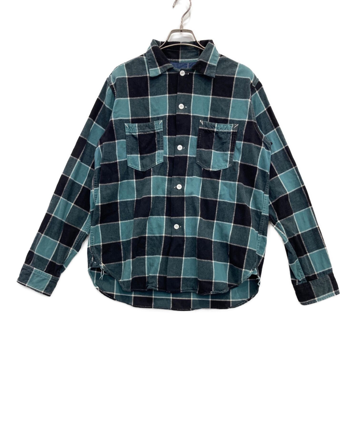 中古・古着通販】POST O'ALLS (ポストオーバーオールズ) plaid flannel