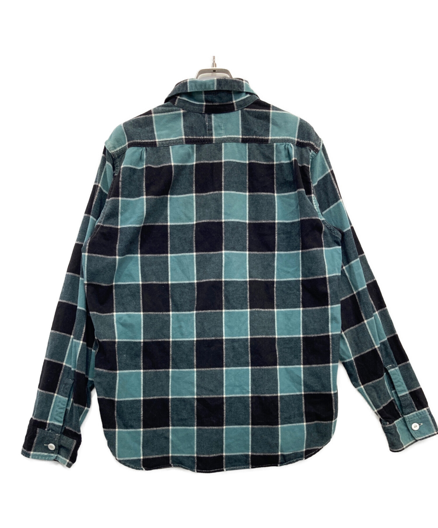 中古・古着通販】POST O'ALLS (ポストオーバーオールズ) plaid flannel