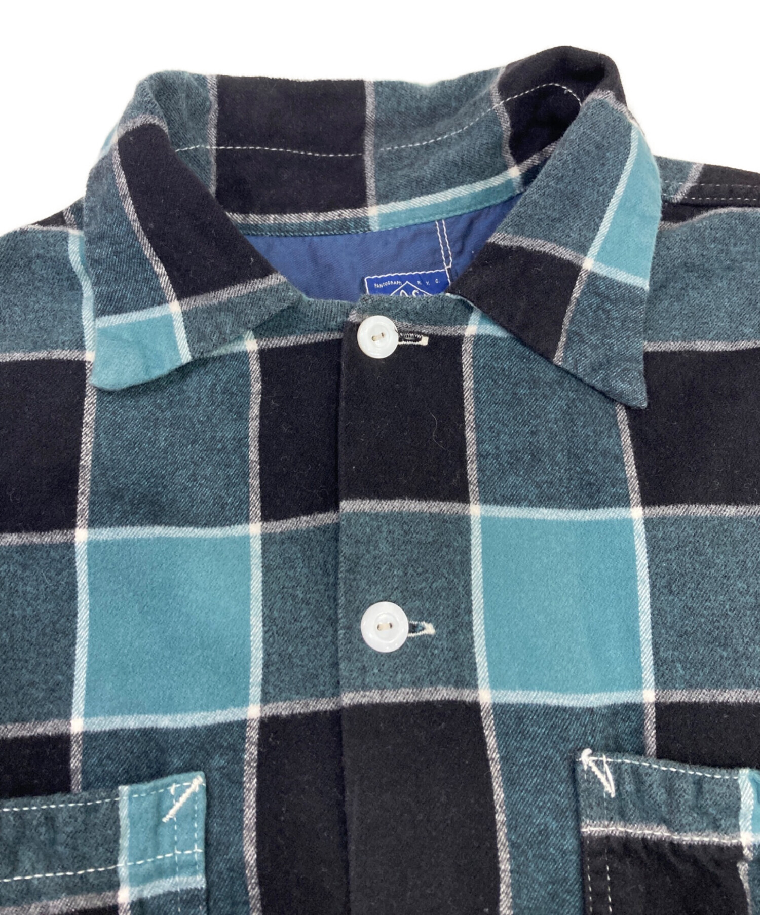中古・古着通販】POST O'ALLS (ポストオーバーオールズ) plaid flannel