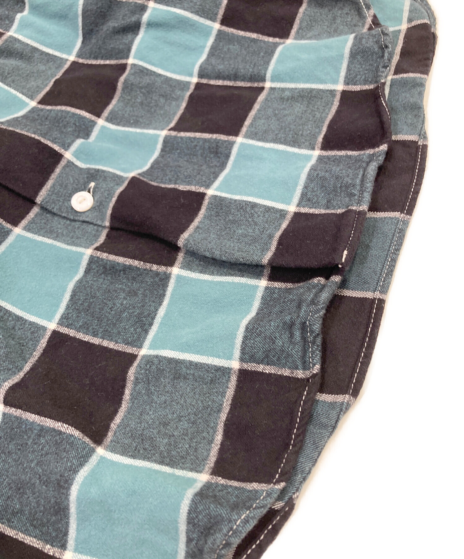 中古・古着通販】POST O'ALLS (ポストオーバーオールズ) plaid flannel
