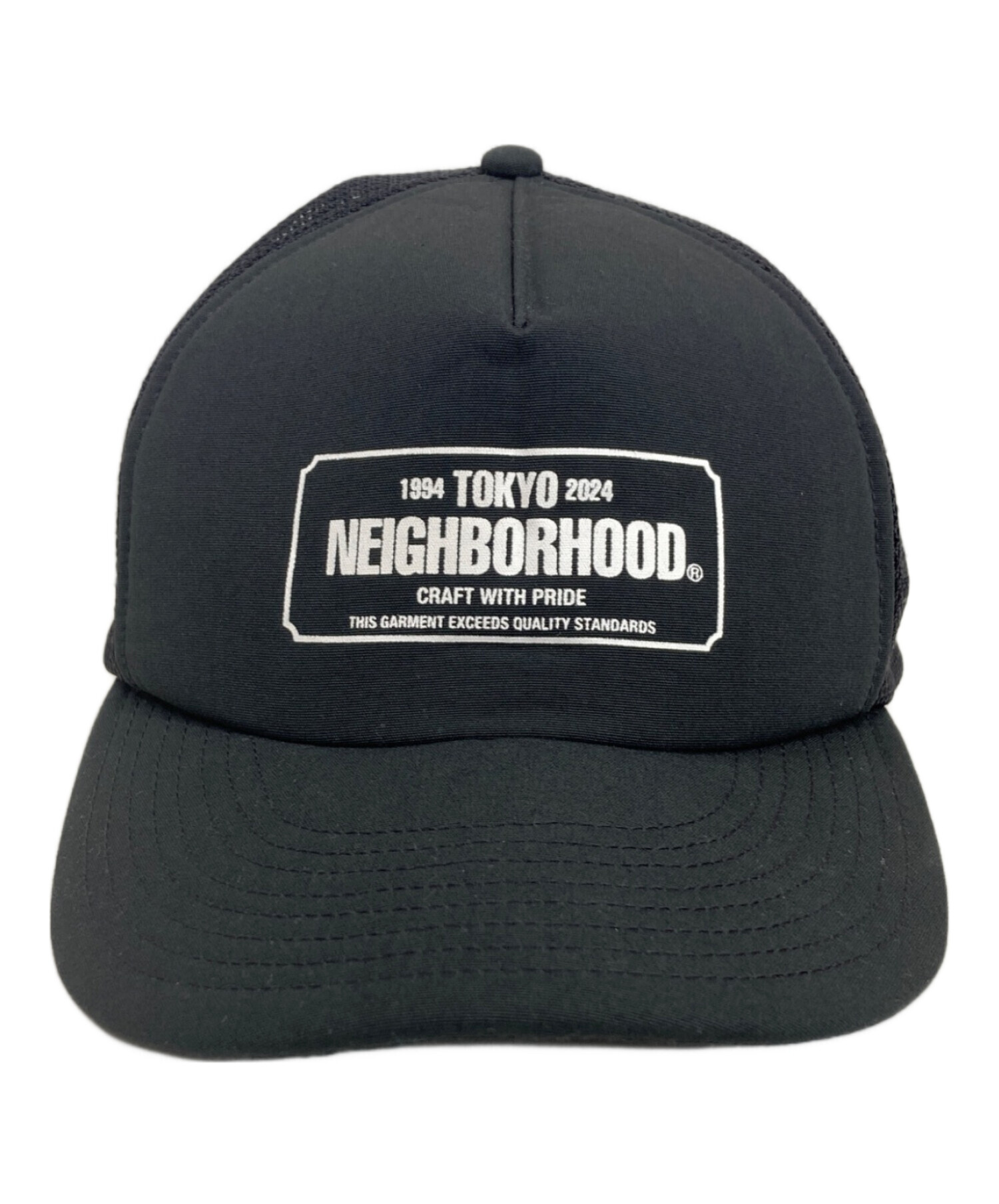 NEIGHBORHOOD ブラック　キャップ　ネイバーフッド 中古・古着通販】NEIGHBORHOOD (ネイバーフッド) キャップ ブラック