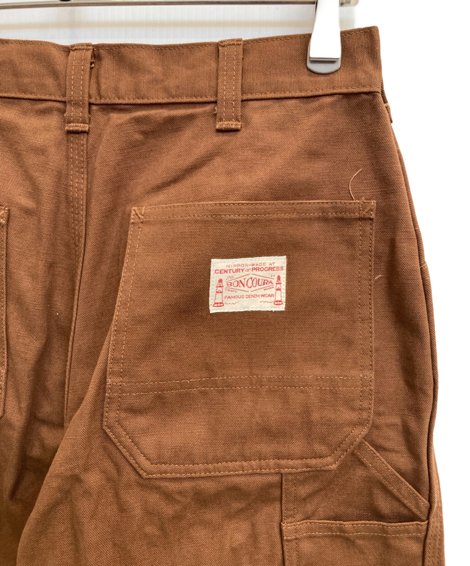 中古・古着通販】BONCOURA (ボンクラ) ペインターパンツ ブラウン