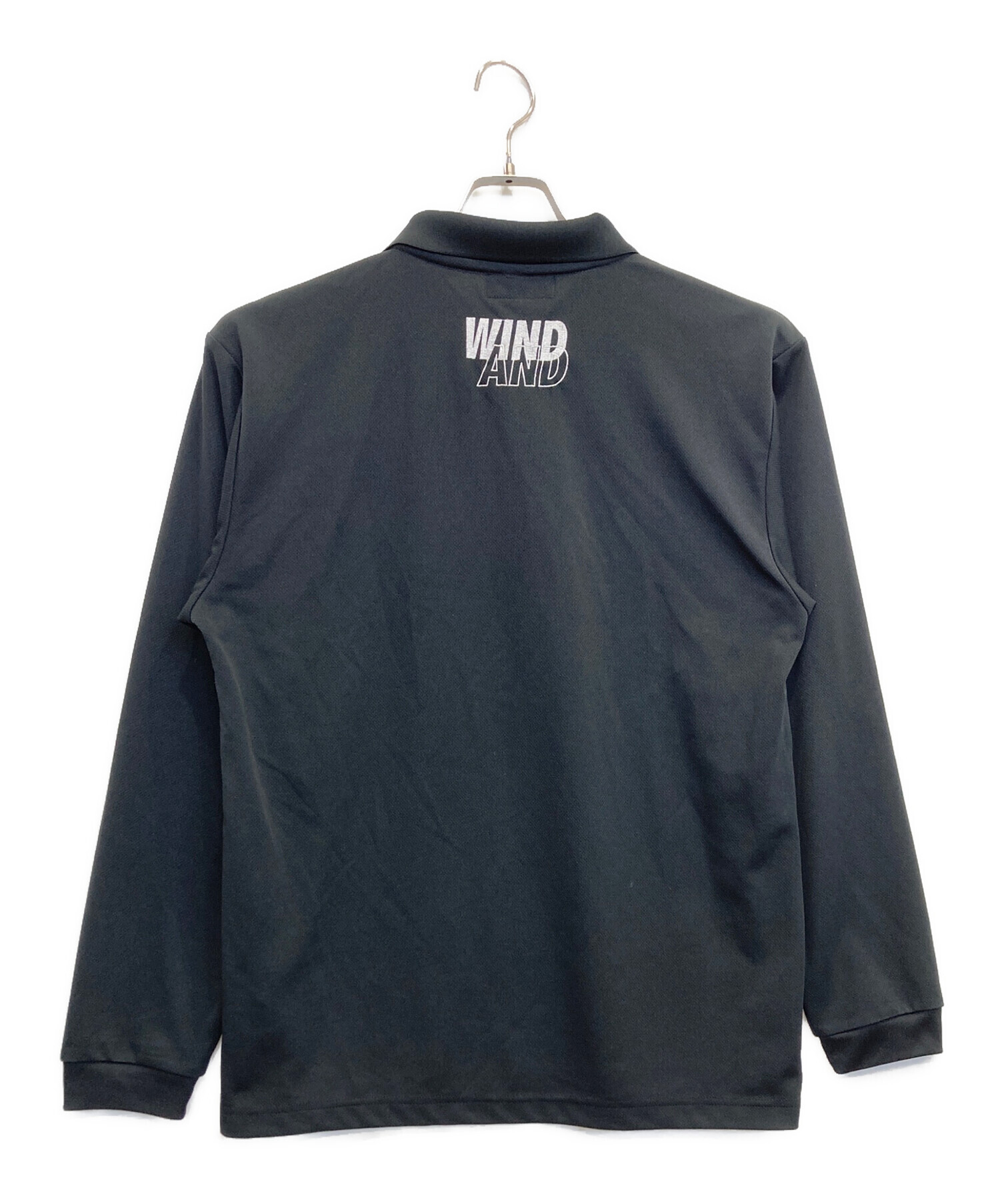 中古・古着通販】WIND AND SEA (ウィンダンシー) 長袖ポロシャツ