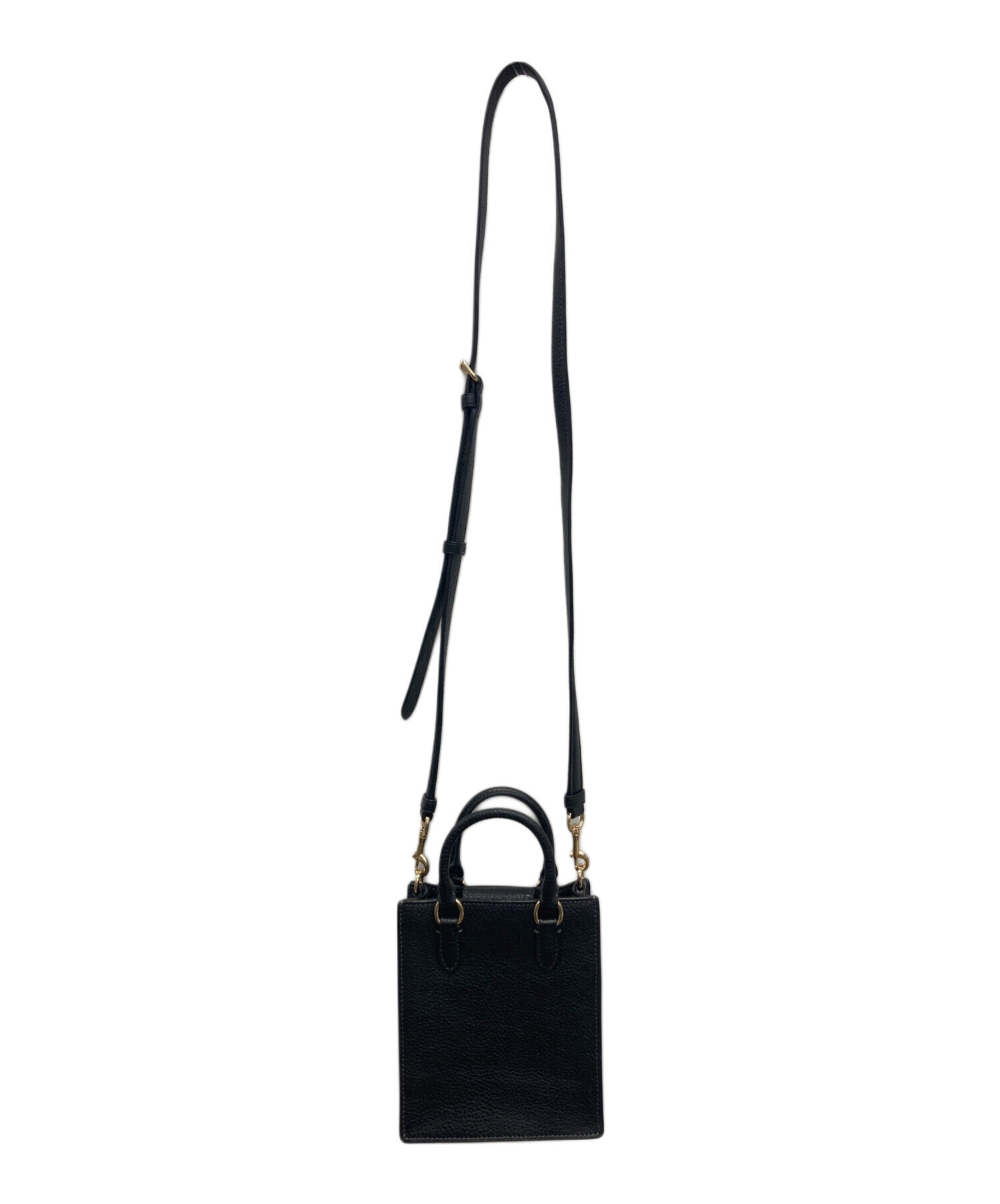 中古・古着通販】COACH (コーチ) ノース サウス ミニ トート ブラック