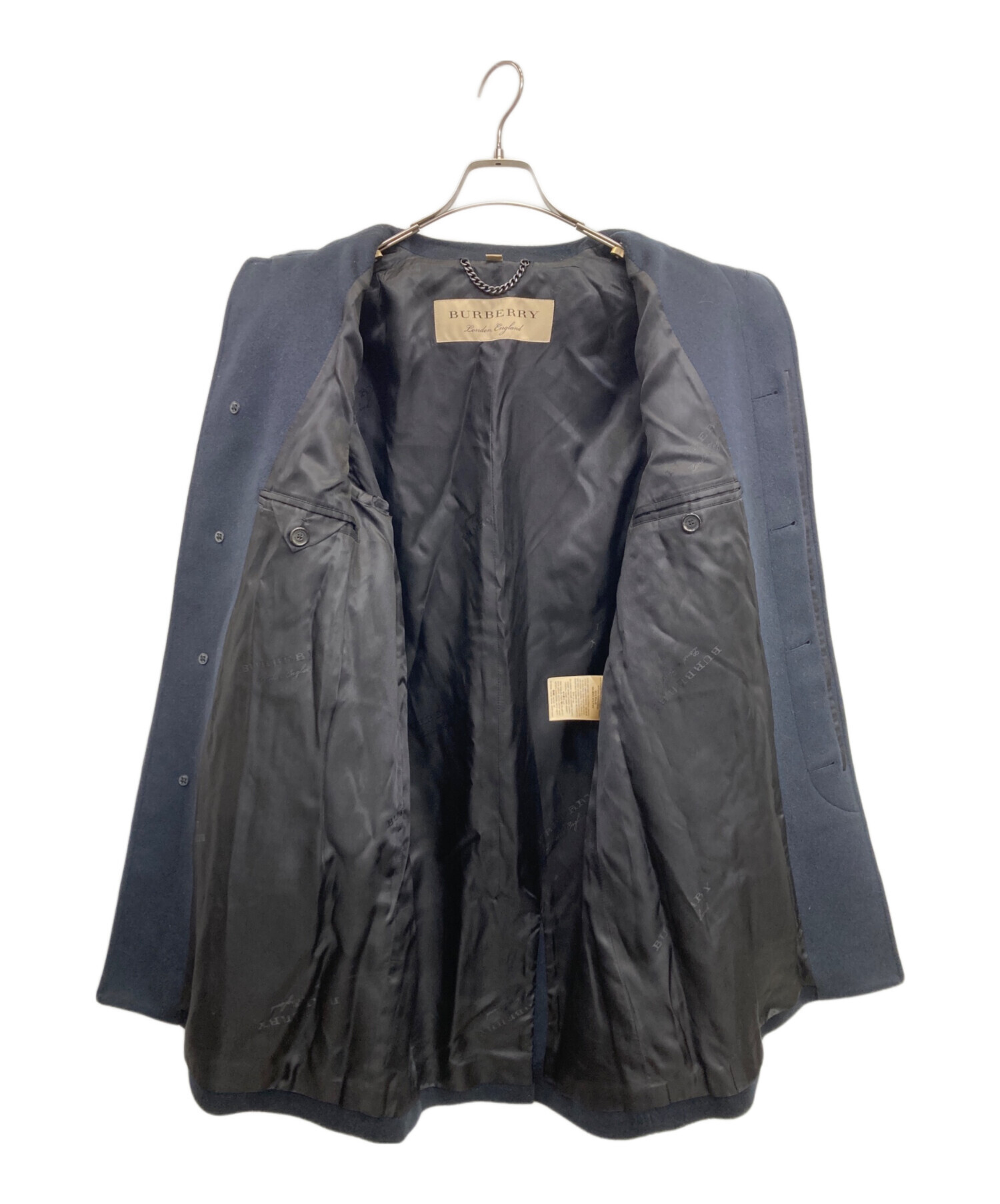 中古・古着通販】BURBERRY (バーバリー) カシミヤ混ショートコート
