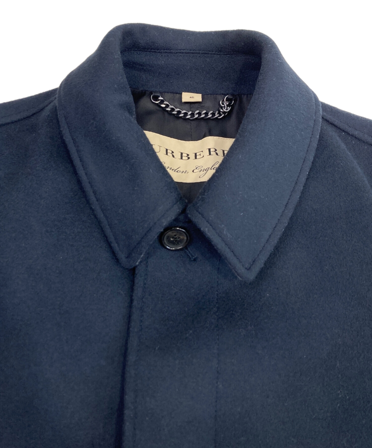 中古・古着通販】BURBERRY (バーバリー) カシミヤ混ショートコート