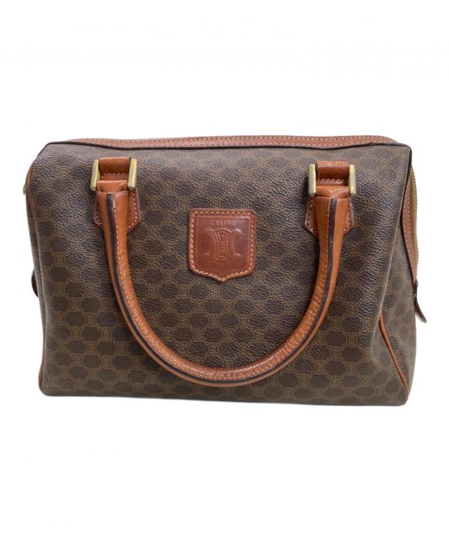 中古・古着通販】CELINE (セリーヌ) マカダム柄ミニボストンバッグ