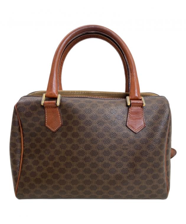 中古・古着通販】CELINE (セリーヌ) マカダム柄ミニボストンバッグ
