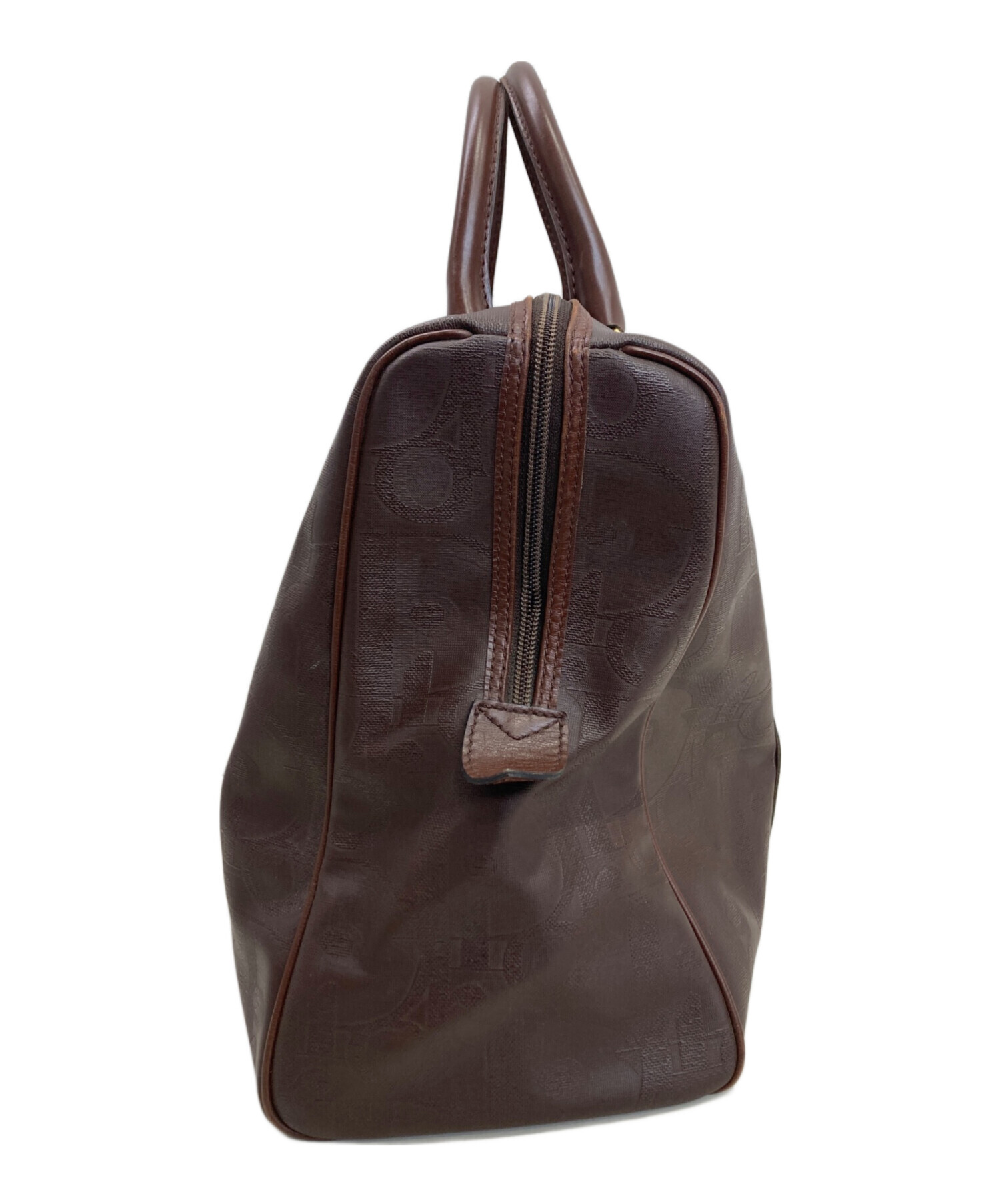 Christian Dior トロッター ボストンバッグ　ブラウン 中古・古着通販】Christian Dior (クリスチャン ディオール