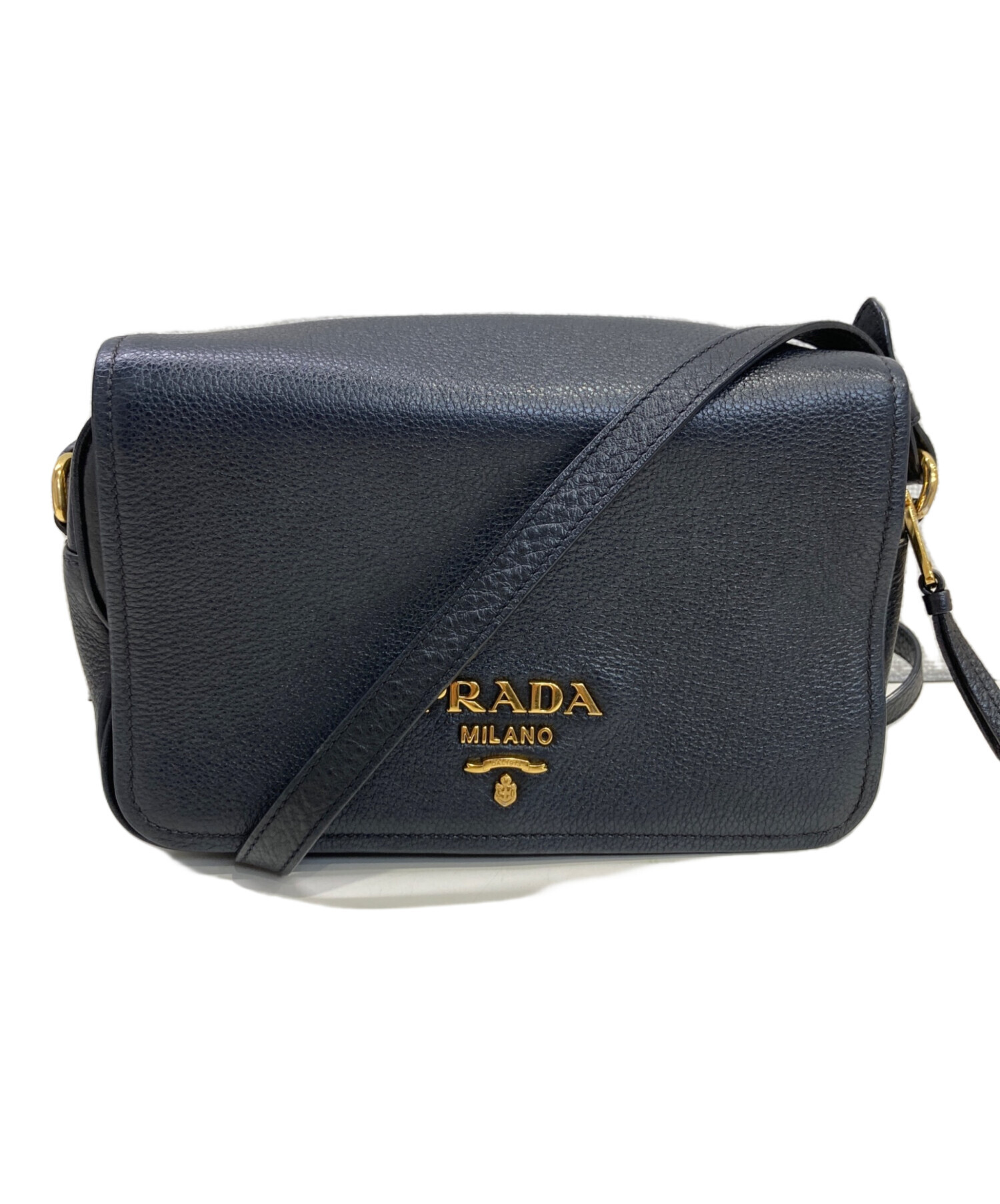 中古・古着通販】PRADA (プラダ) ショルダーバッグ ブラック｜ブランド