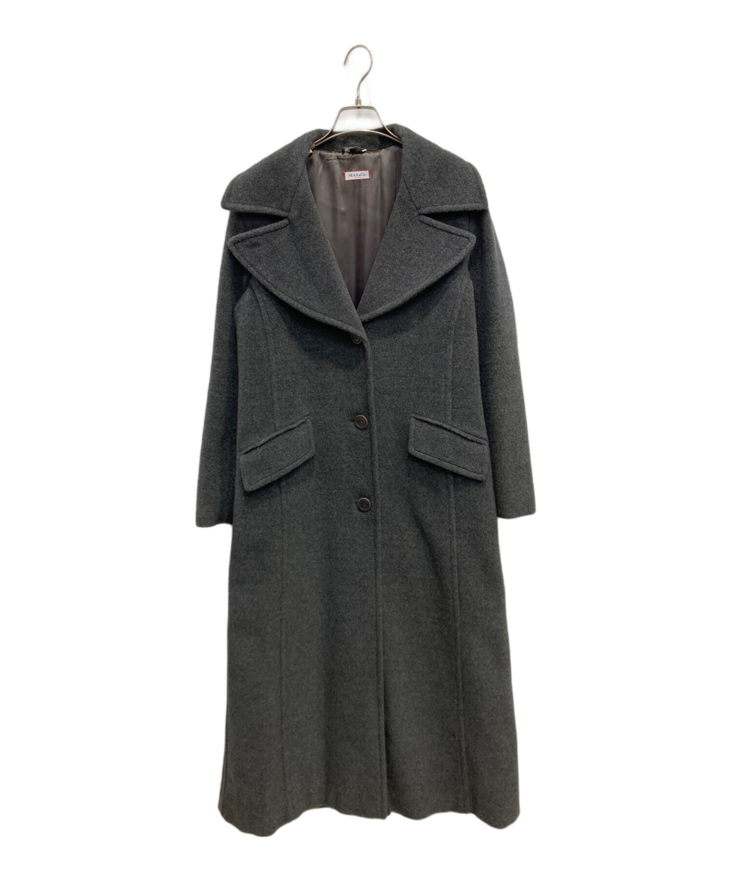 中古・古着通販】MAX&Co. (マックスアンドコー) カシミヤ混チェスター