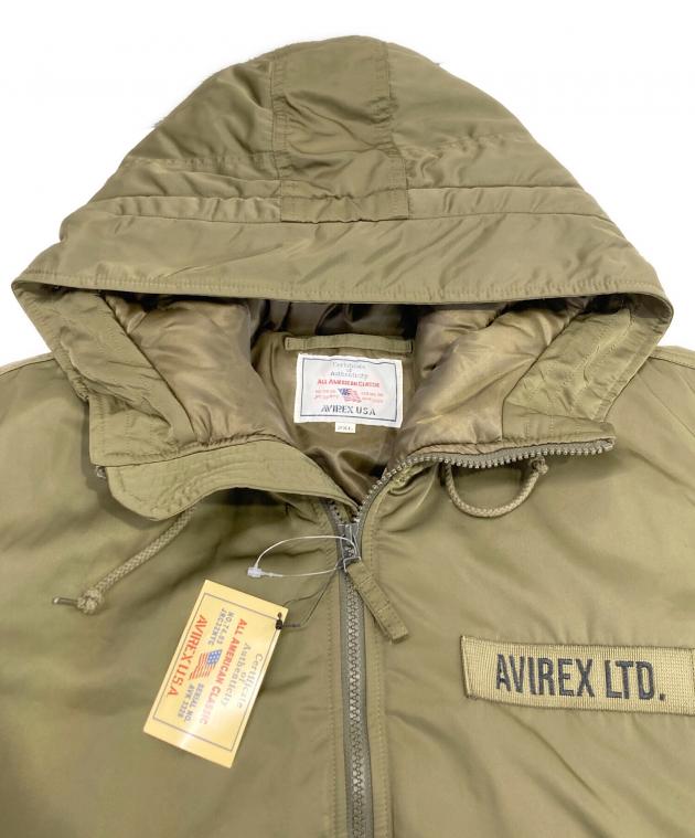 中古・古着通販】AVIREX (アヴィレックス) 中綿ジャケット カーキ