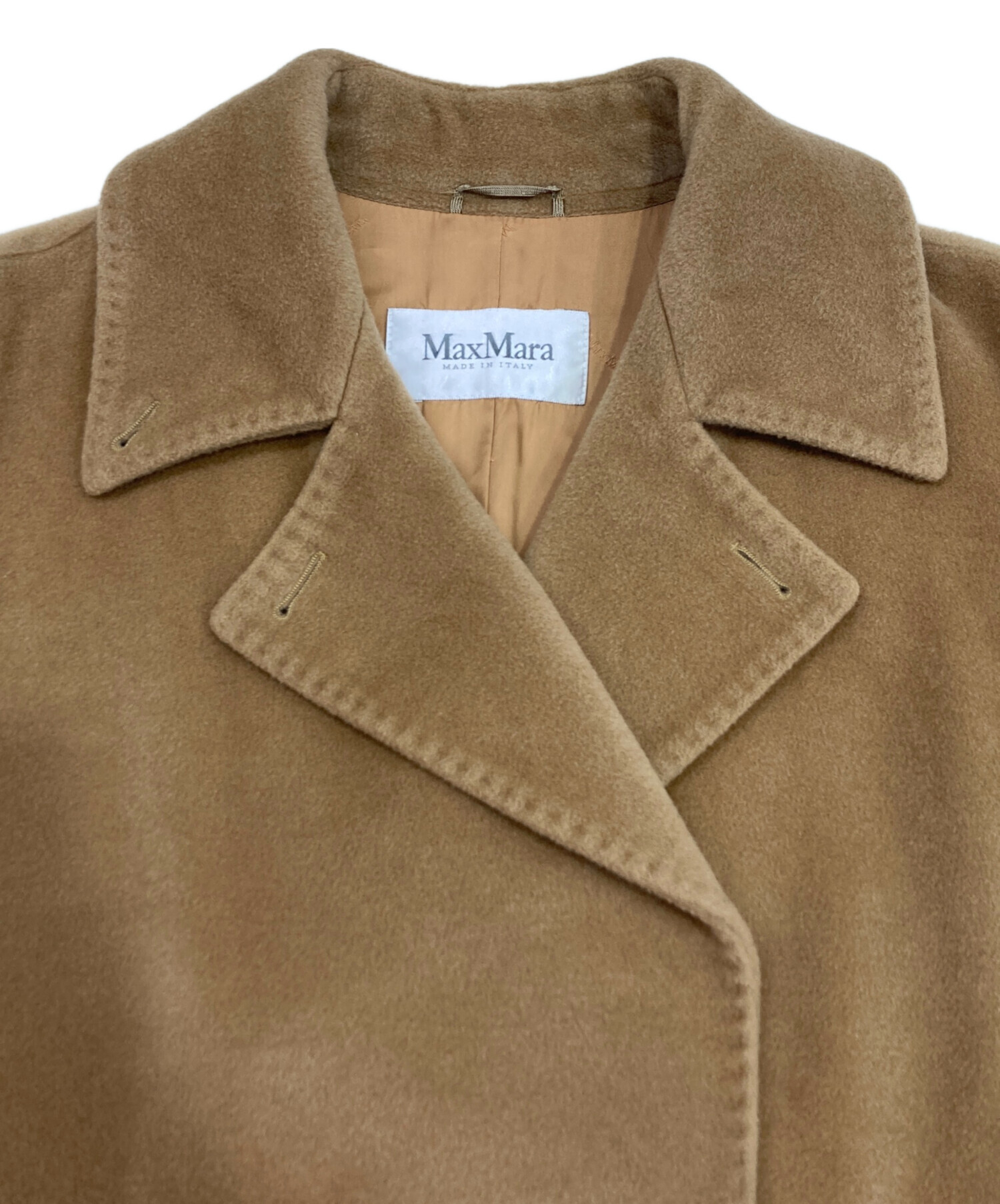 中古・古着通販】MaxMara (マックスマーラ) カシミヤ混ダブルショート 中古・古着通販】MaxMara (マックスマーラ) カシミヤ混ダブルショート