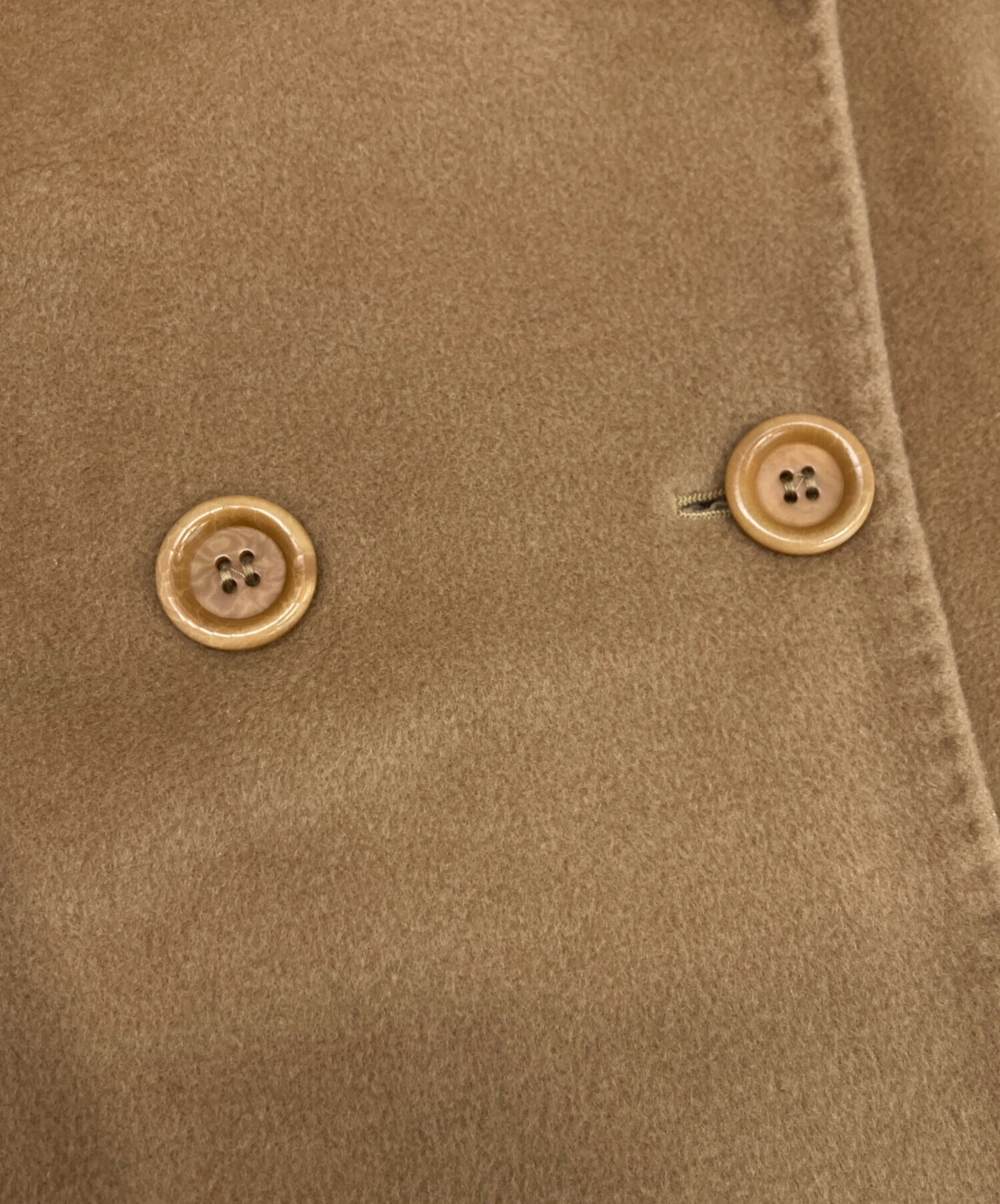 中古・古着通販】MaxMara (マックスマーラ) カシミヤ混ダブルショート