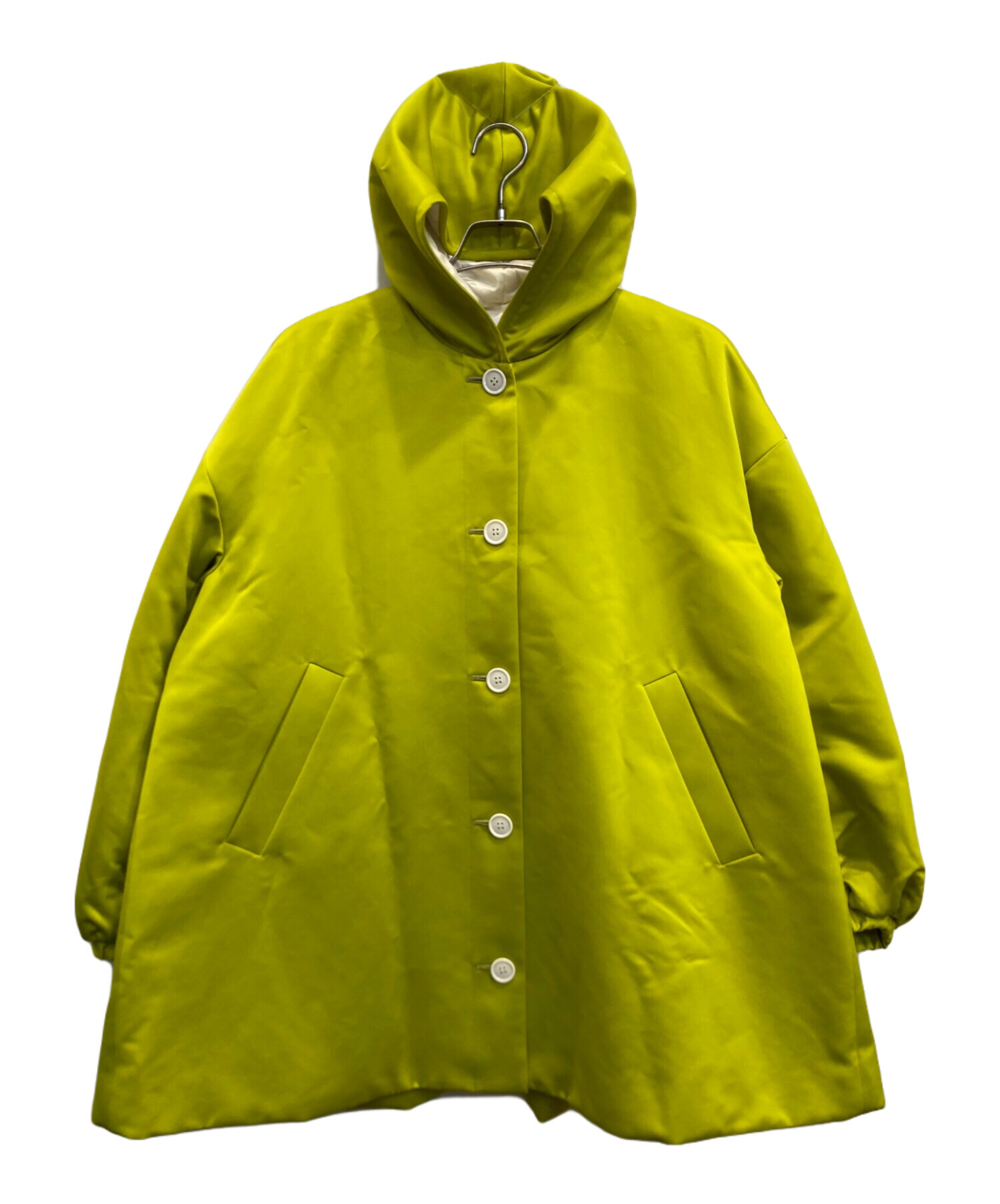 中古・古着通販】ENFOLD (エンフォルド) BIG BLOUSON ライム サイズ:38