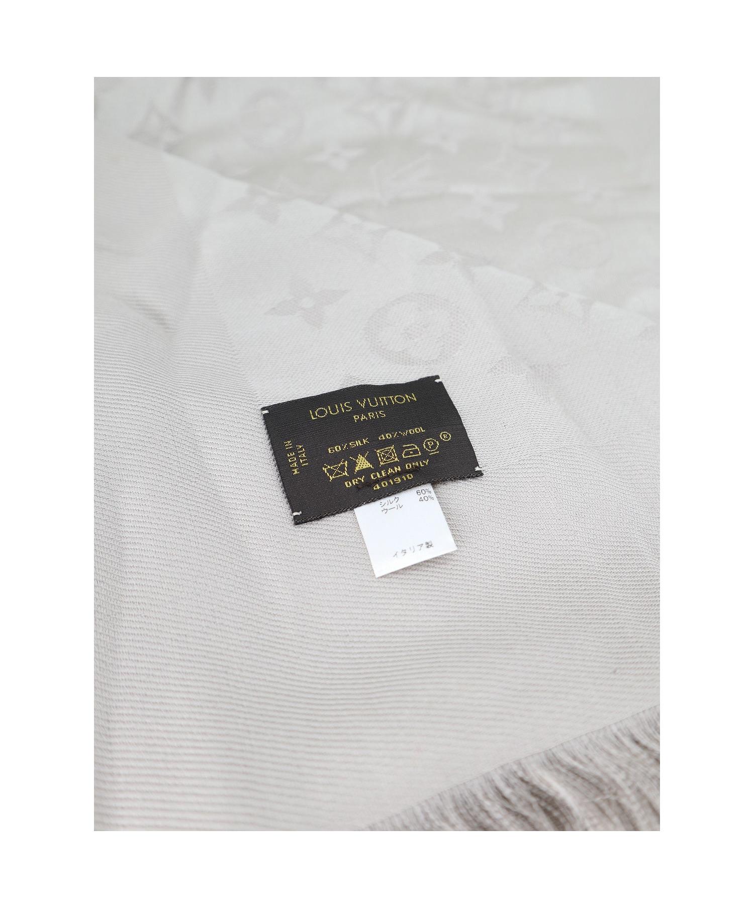 中古・古着通販】LOUIS VUITTON (ルイヴィトン) 大判シルク混ストール