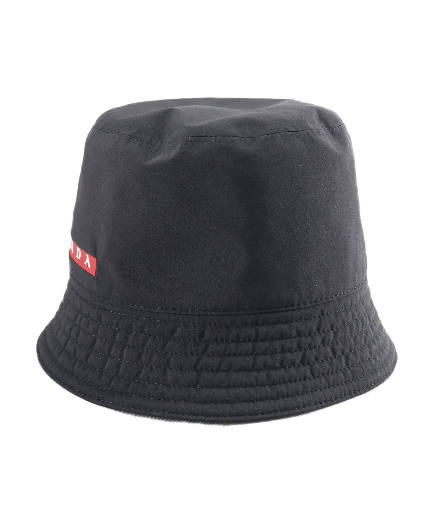 中古・古着通販】PRADA (プラダ) テクニカルロゴバケットハット 