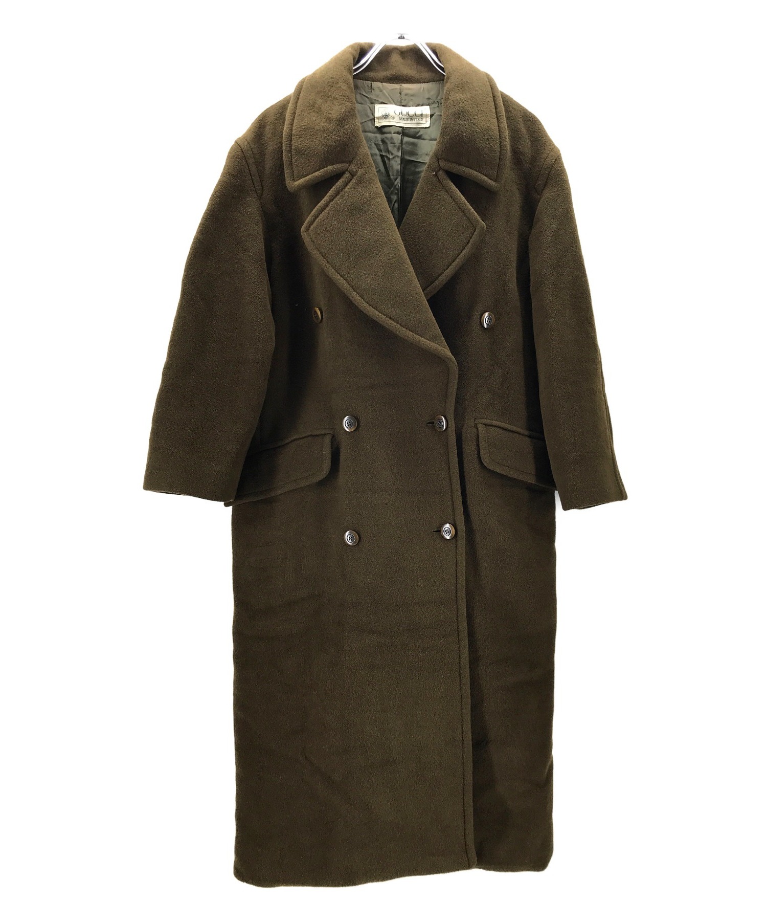 中古・古着通販】GUCCI (グッチ) ヴィンテージウールコート 中古・古着通販】GUCCI (グッチ) ヴィンテージウールコート