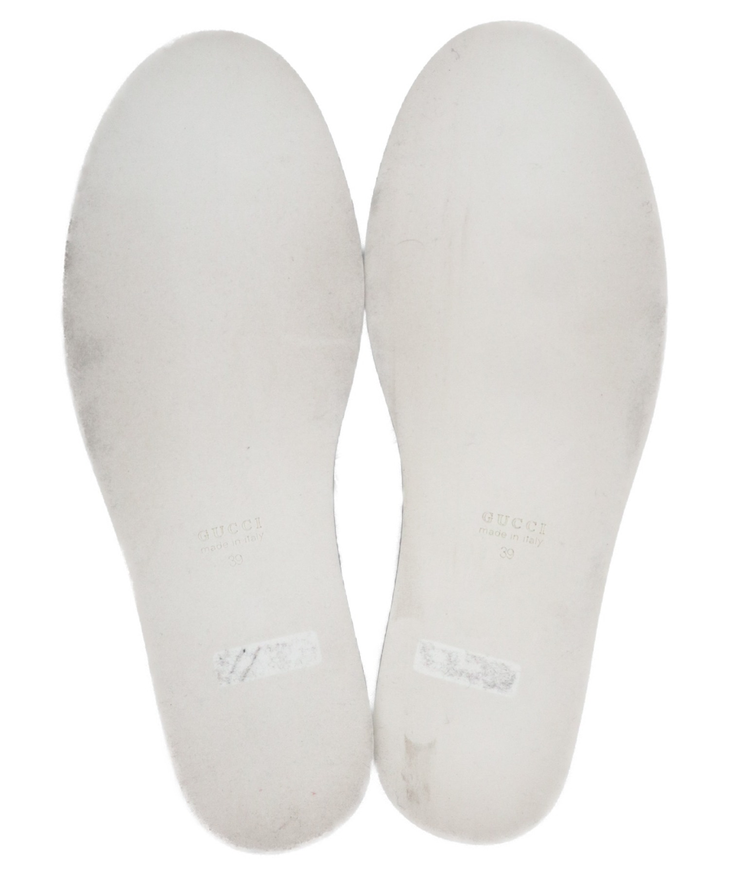 中古・古着通販】GUCCI (グッチ) 厚底スニーカー ブラック サイズ:39