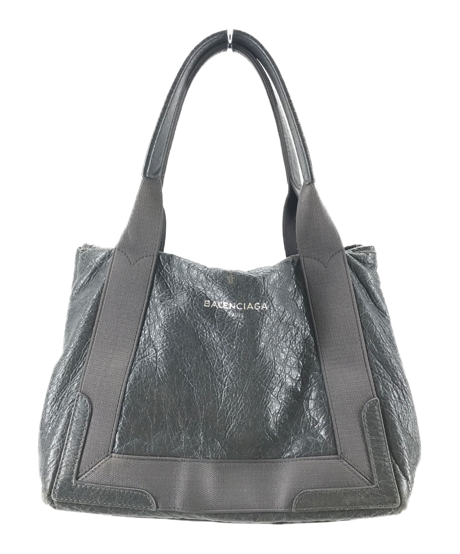 中古・古着通販】BALENCIAGA (バレンシアガ) ネイビー カバスS トート 